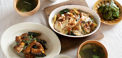 お野菜が食卓の主役に